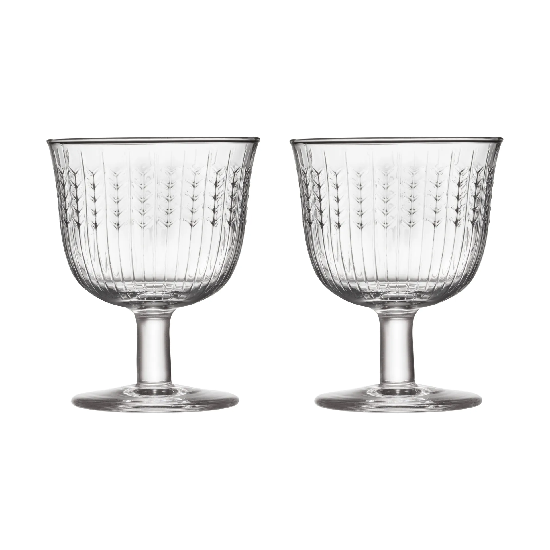 Swedish Grace jalallinen juomalasi 25 cl 2-pack, Kirkas Rörstrand