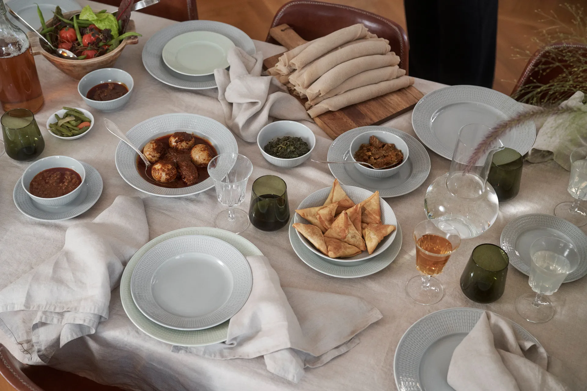 Swedish Grace & Polar aloitussetti - Lumi (valkoinen) Rörstrand