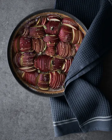 Alpha keittiöpyyhe 50x70 cm - Tummanharmaa - Rosendahl