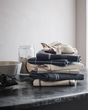 Alpha keittiöpyyhe 50x70 cm - Tummanharmaa - Rosendahl