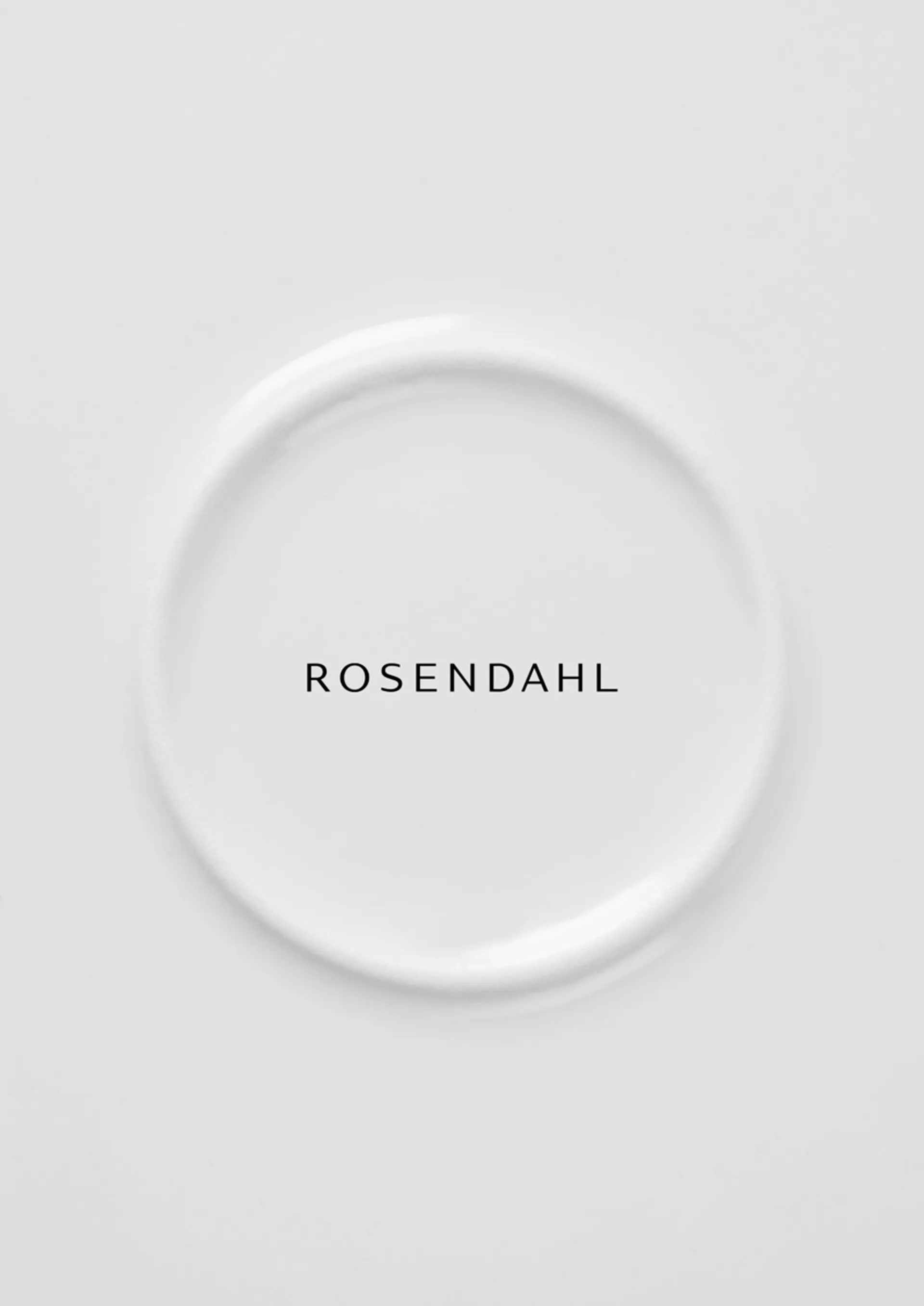 Grand Cru essentials -illallislautanen Ø 25 cm 4-pakkaus, Valkoinen Rosendahl