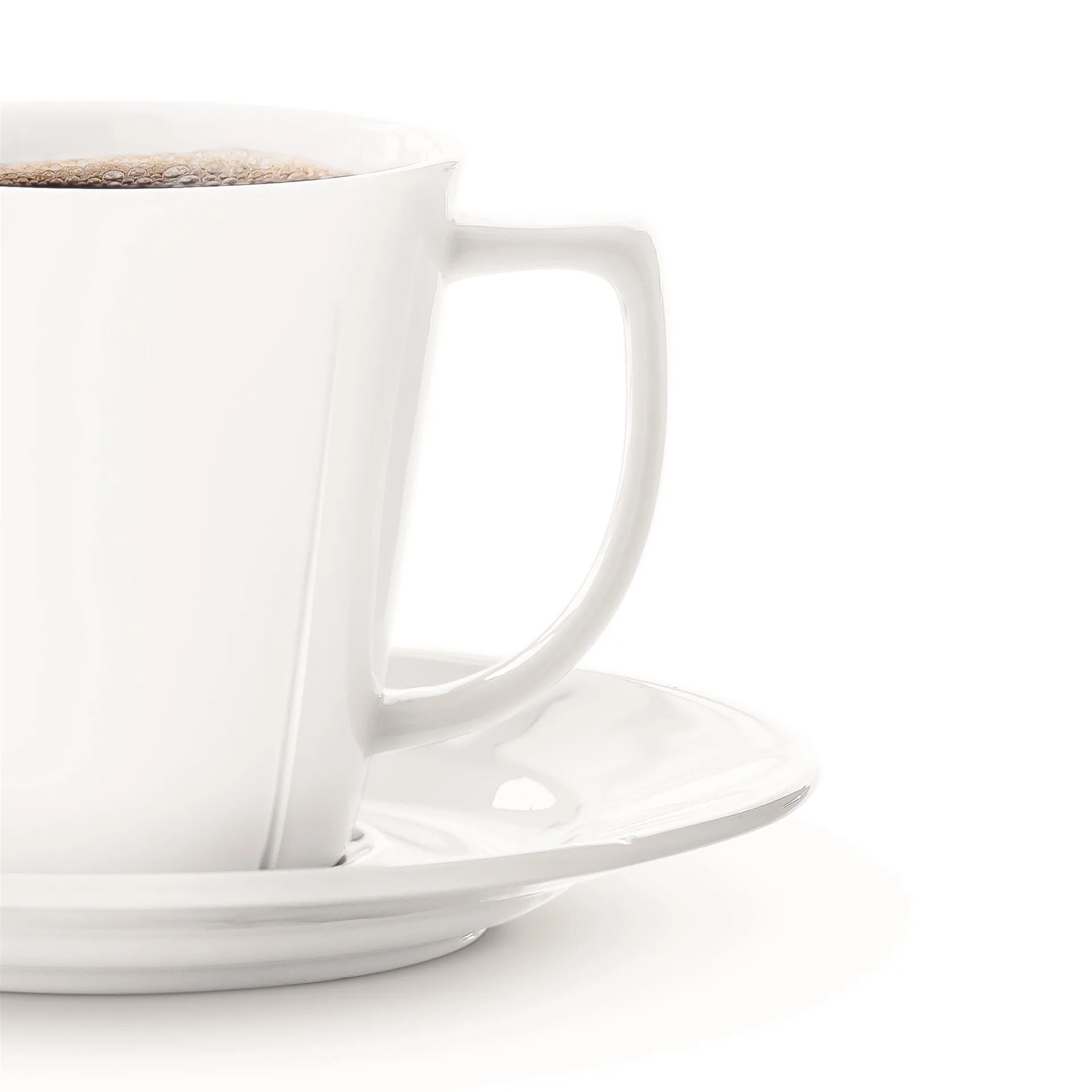 Grand Cru kahvikuppi ja aluslautanen, kahvikuppi aluslautasella Rosendahl