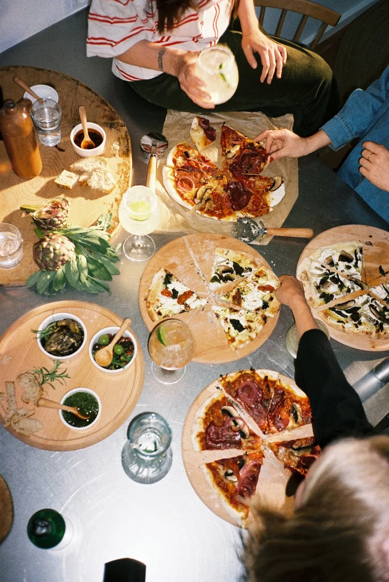 Grand Cru pizzalauta ja -leikkuri, Pyökki, Ø35 cm Rosendahl