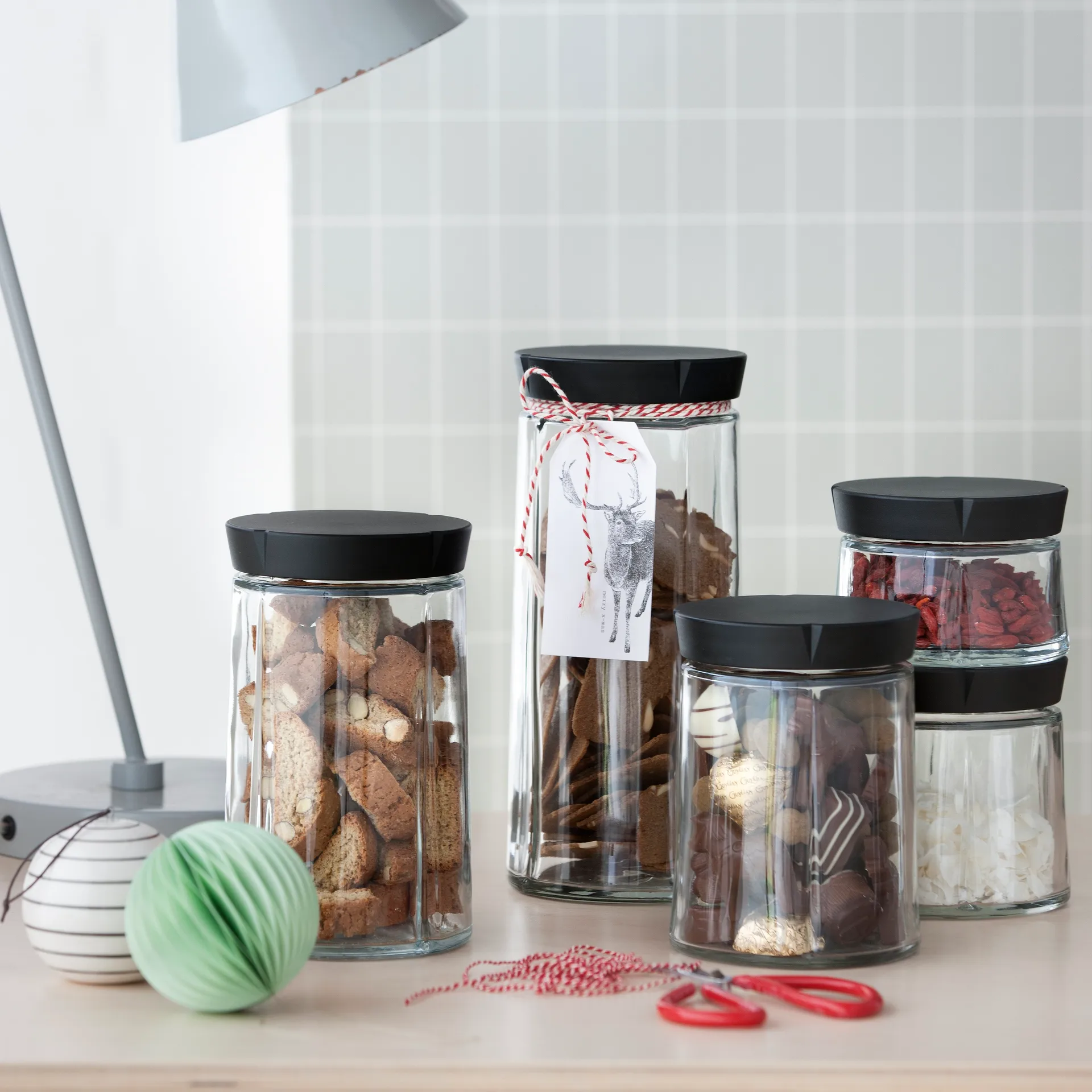 Grand Cru säilytyspurkki lasia, 1 l Rosendahl