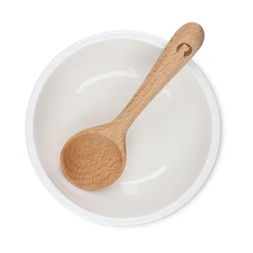 Grand Cru snack kulho ja lusikka - Valkoinen, Ø10,5 cm - Rosendahl