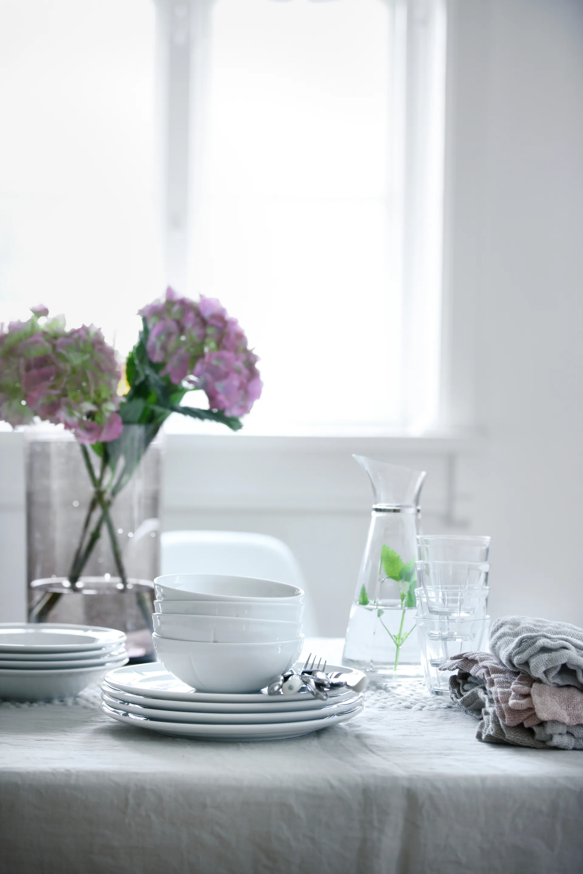 Grand Cru Soft astiasto valkoinen 16 osaa, Valkoinen Rosendahl