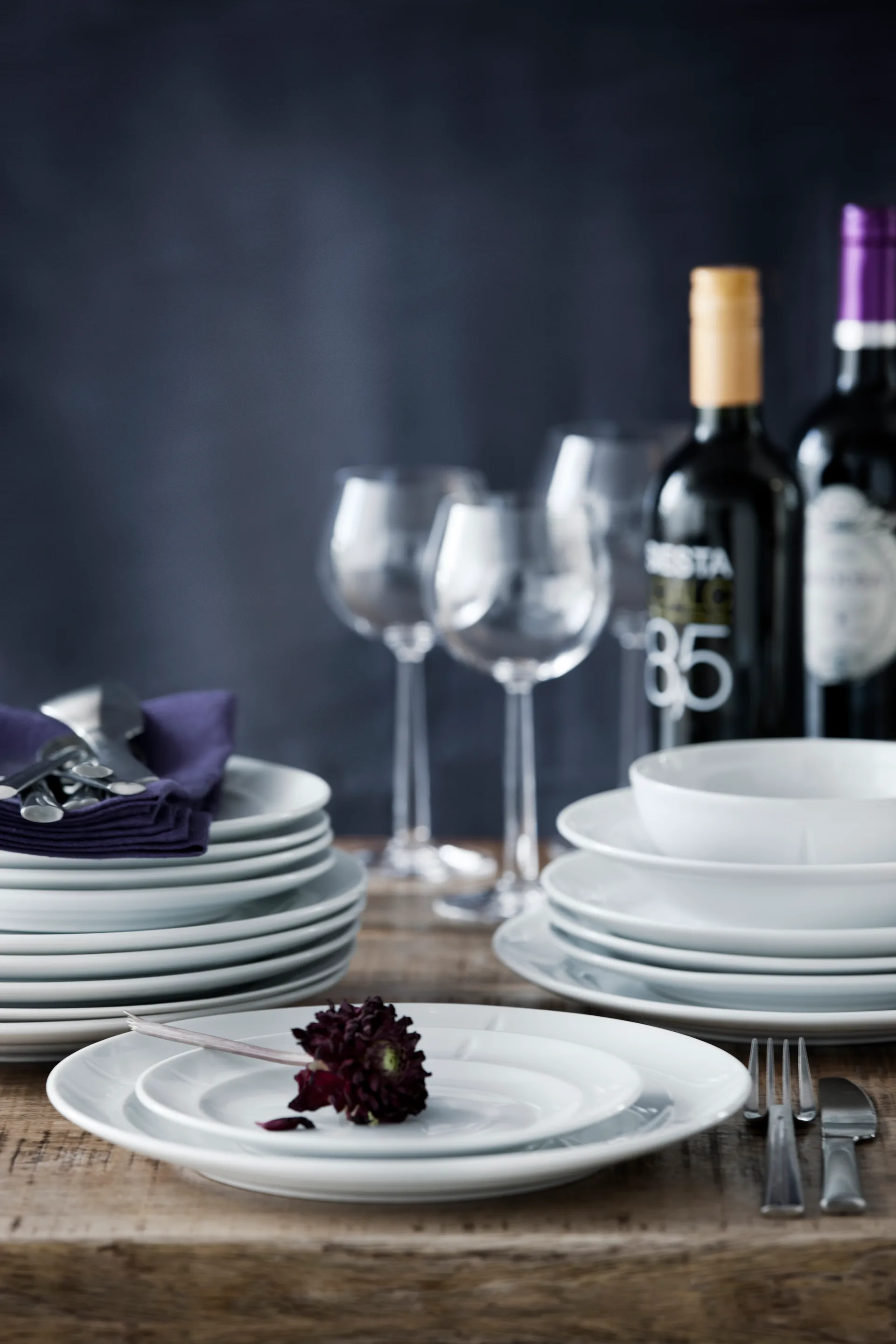 Grand Cru Soft -lautanen Ø 23 cm, Valkoinen Rosendahl