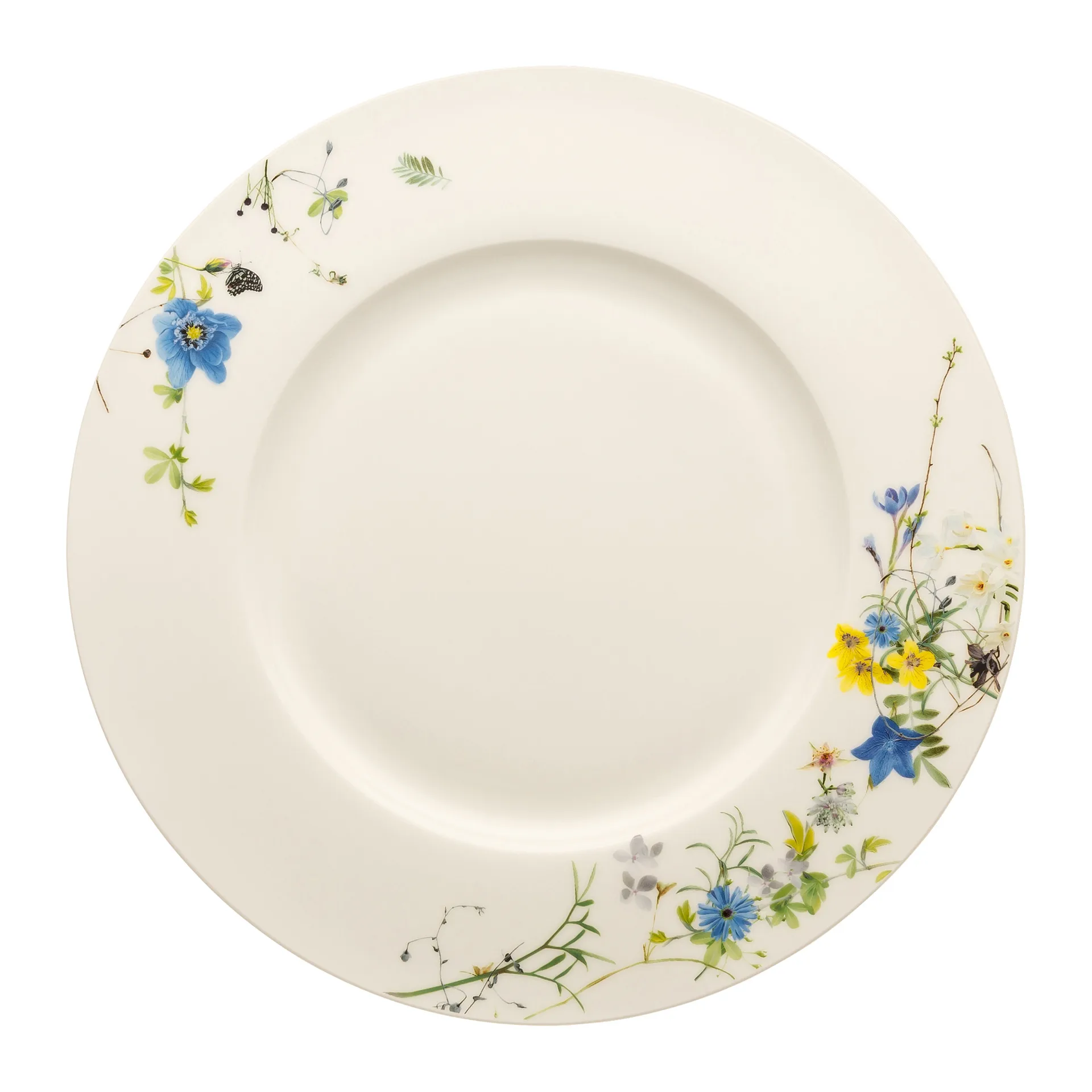 Brillance Fleurs des Alpes -lautanen 28 cm, Multi Rosenthal