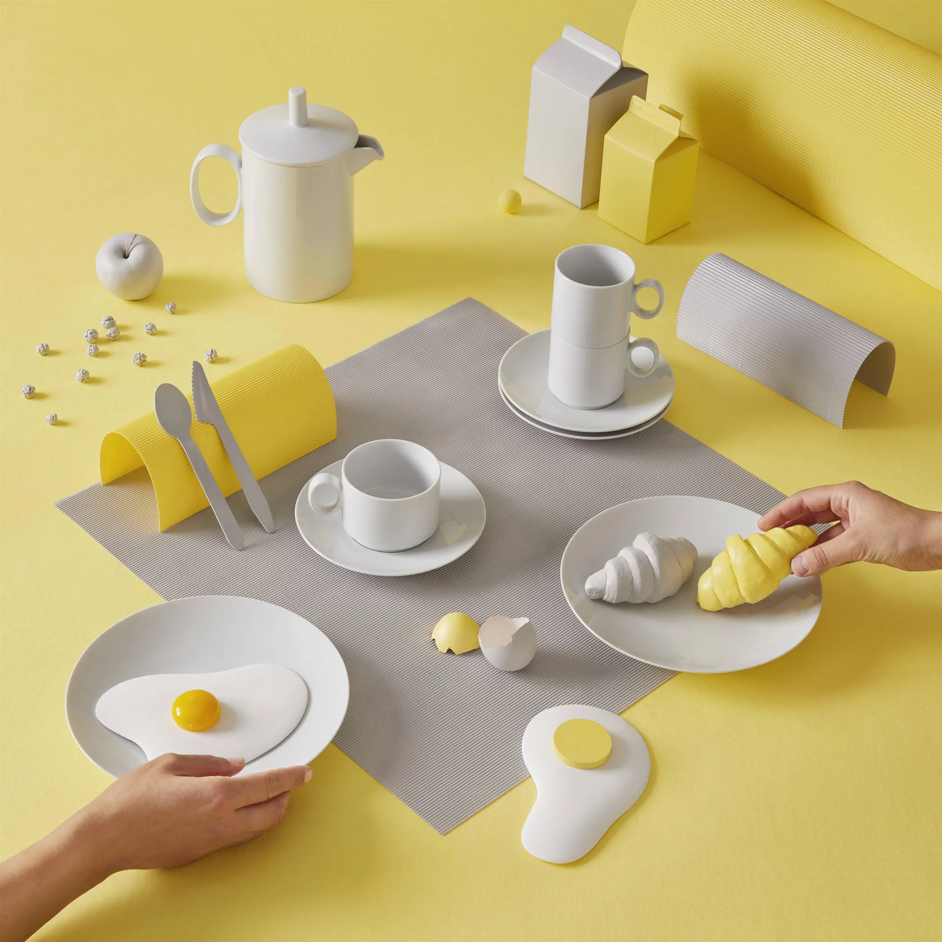 Loft lautanen valkoinen, Ø 22 cm Rosenthal