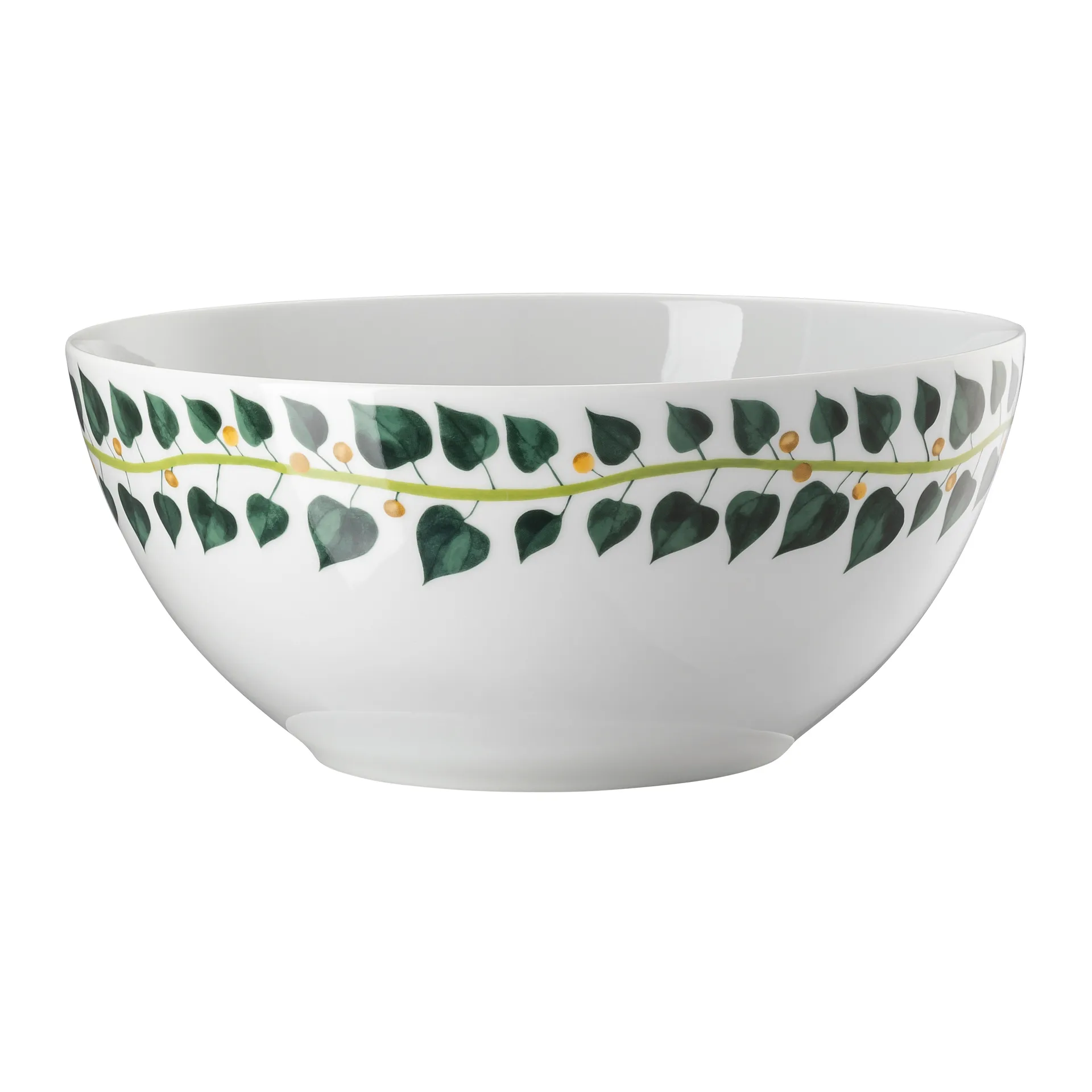Magic Garden Foliage -kulho 28 cm, Valkoinen-vihreä Rosenthal