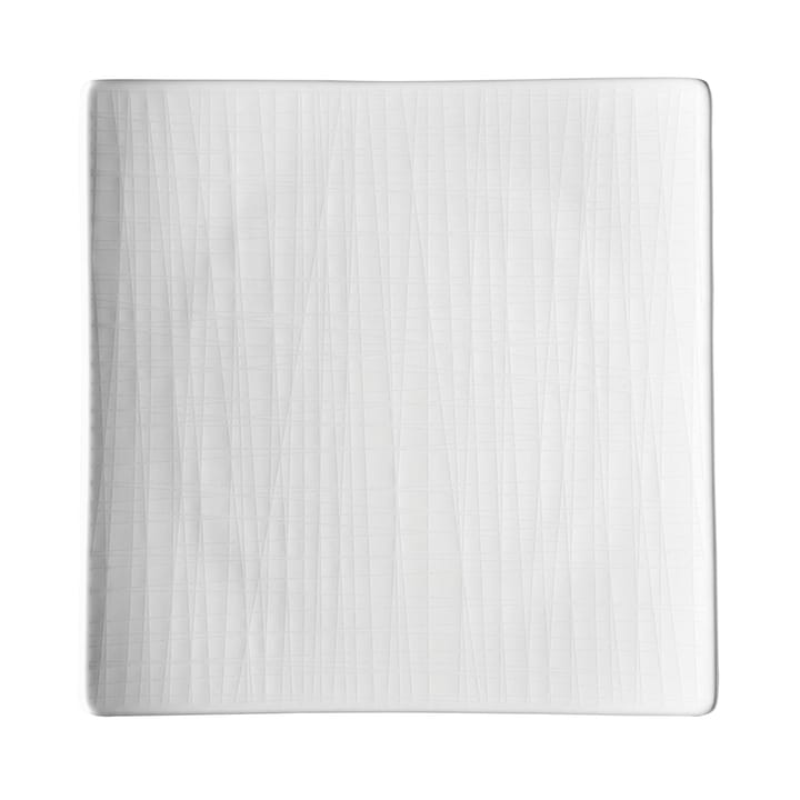 Mesh neliskulmainen lautanen 22 cm, valkoinen Rosenthal
