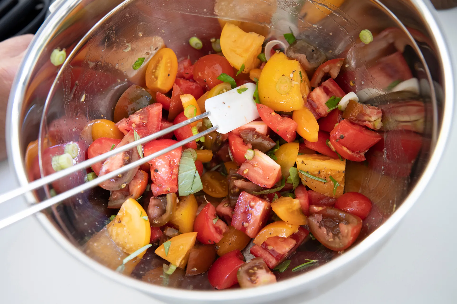 Rösle kapea nuolija 20 cm, Valkoinen Rösle