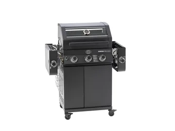 Videro PRO G3-S Vario+ kaasugrilli - Mattamusta - Rösle