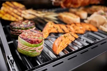 Videro PRO G4-SB Smart Vario+ kaasugrilli - Mattamusta - Rösle