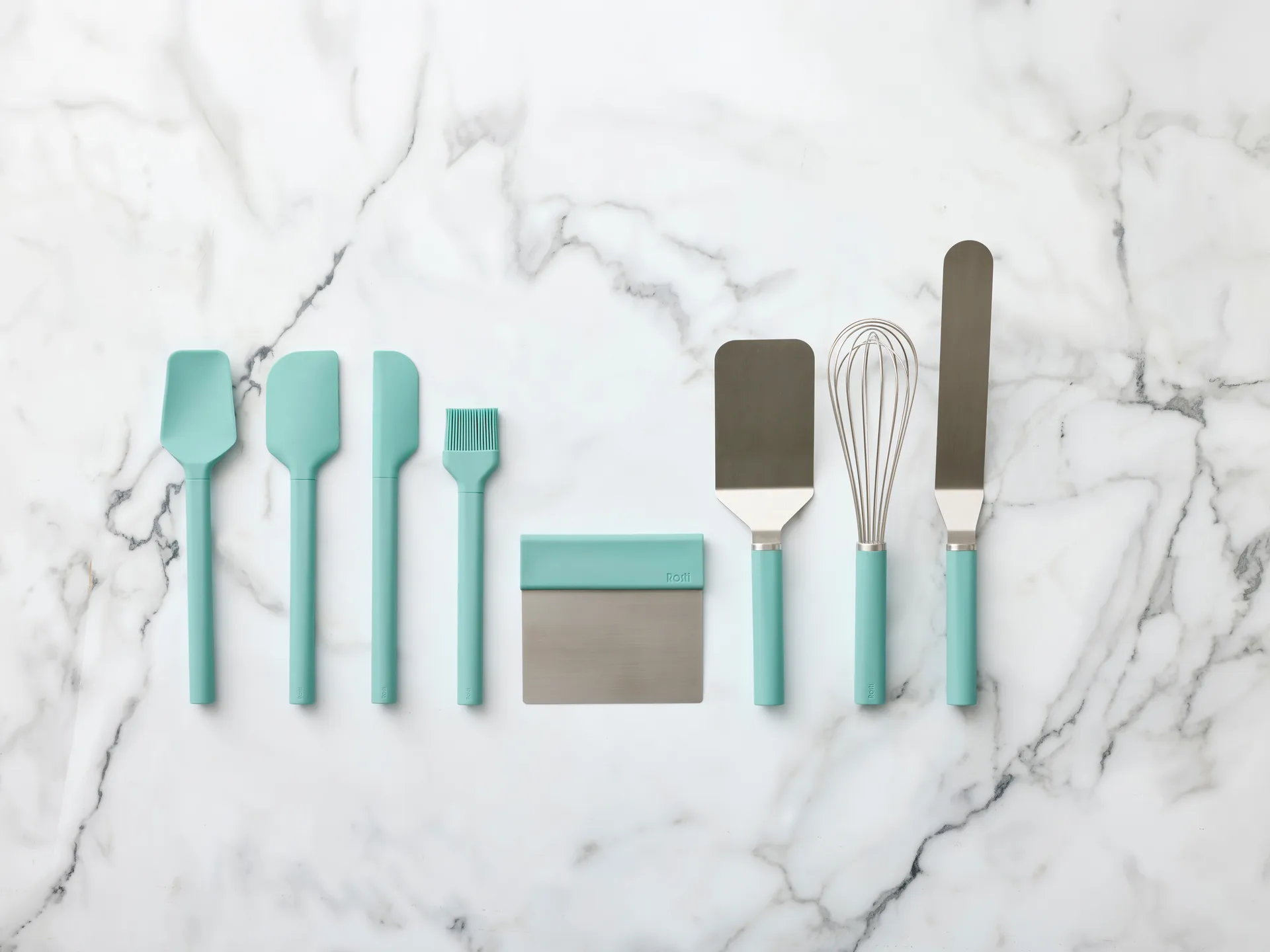 Emma palettiveitsi kapea teräs 33 cm, Nordic green Rosti