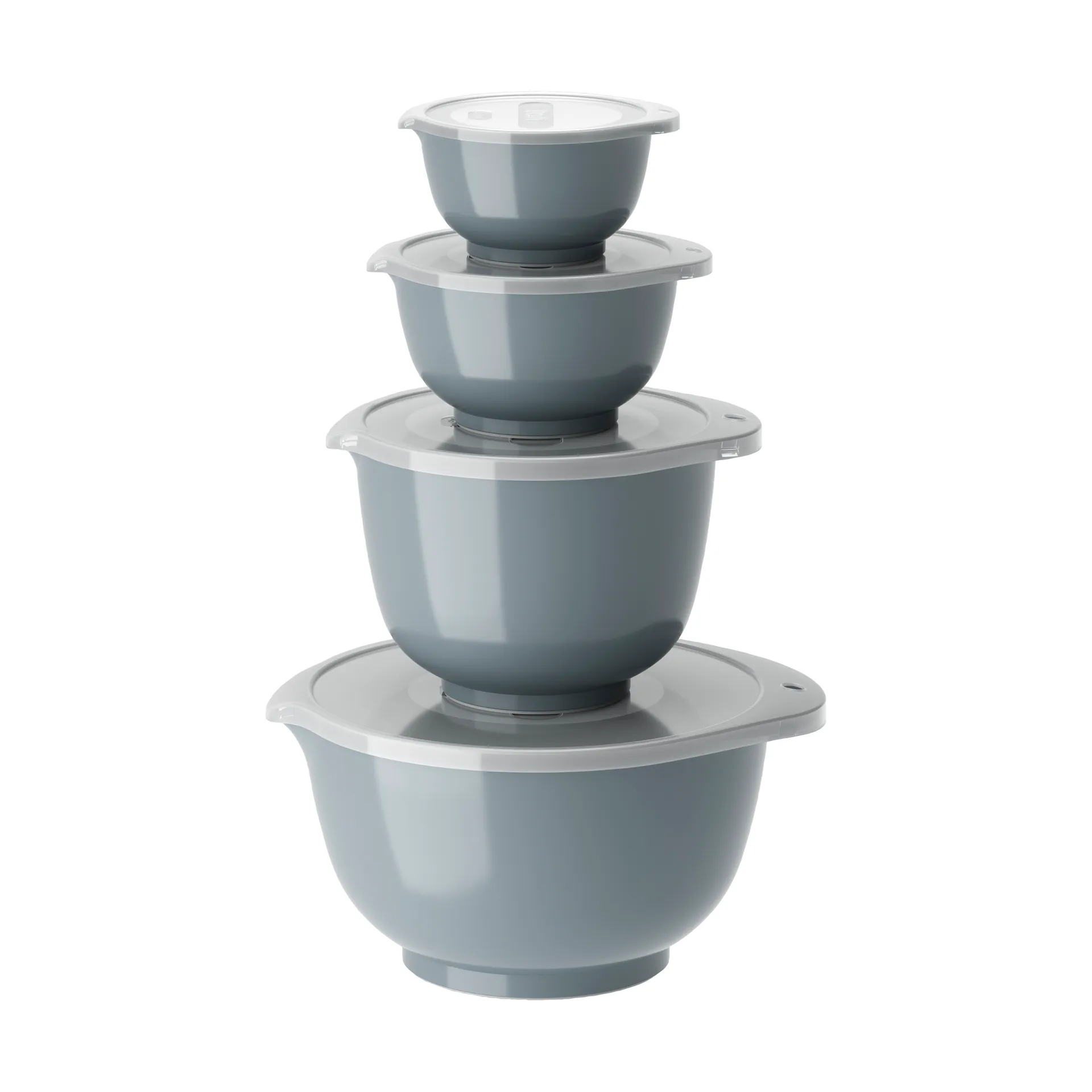 Margrethe kulhosetti 4 kpl, Dusty blue Rosti
