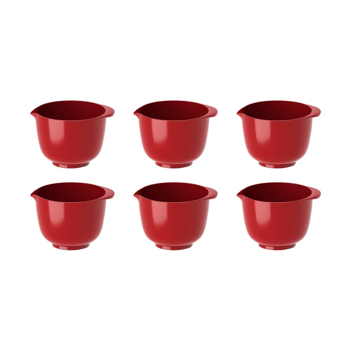 Margrethe minikulho 25 ml 6-pack. - Punainen - Rosti