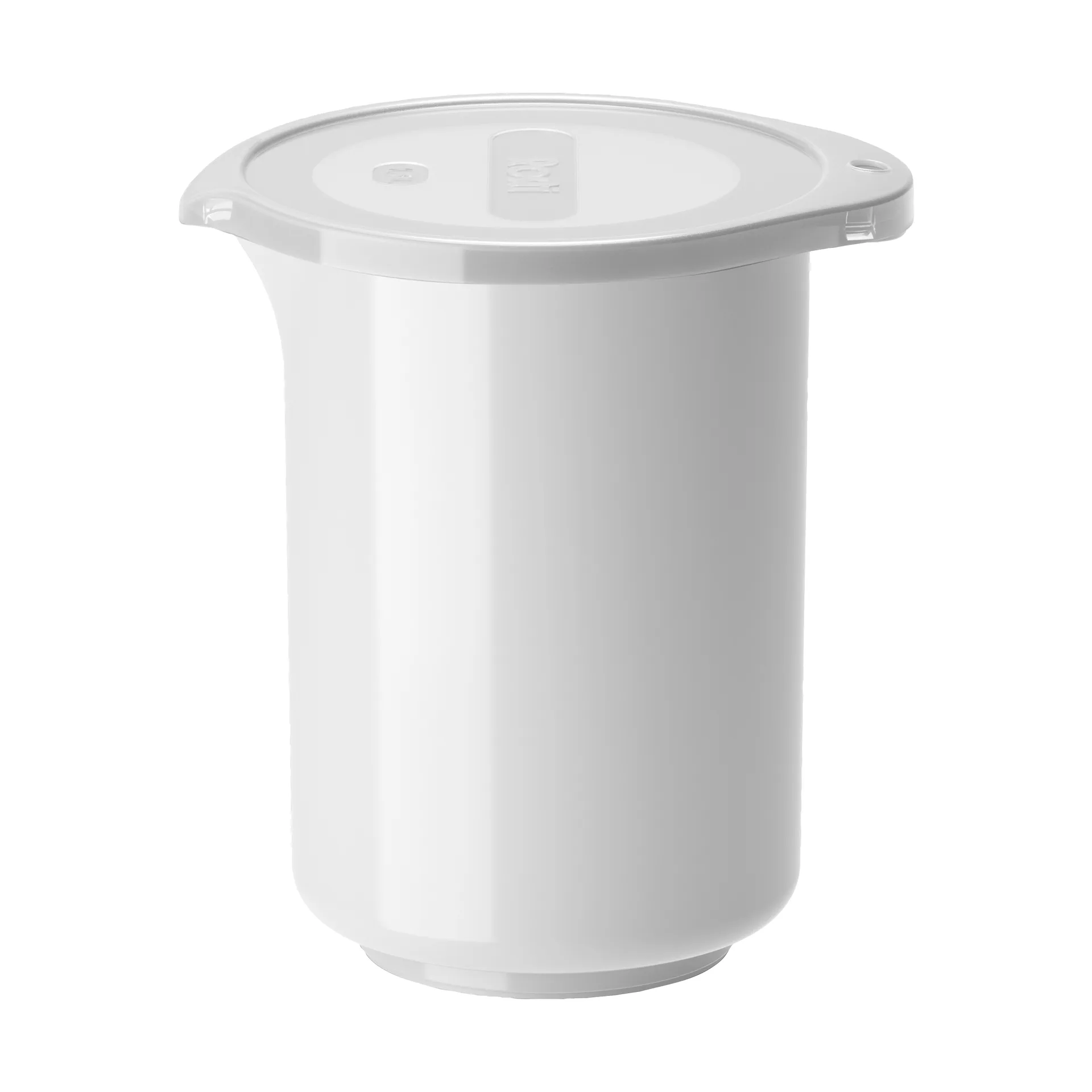 NEW Classic sekoituskannu kannella, Valkoinen, 1,25 l Rosti