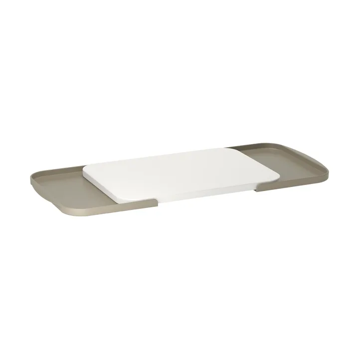 Separa-leikkuulauta tarjottimineen - Humus, 39×26 cm - Rosti
