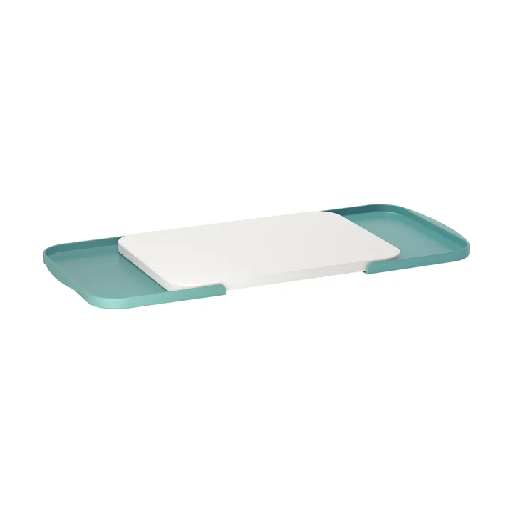 Separa-leikkuulauta tarjottimineen - Nordic green, 39×26 cm - Rosti