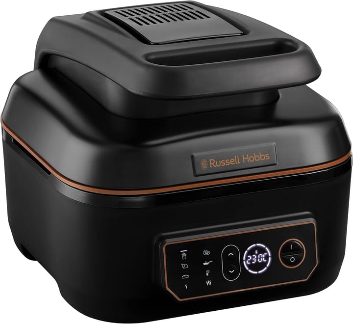 Air fryer & Grill Multi Cooker Satisfry 5,5 l - Musta - Russell Hobbs