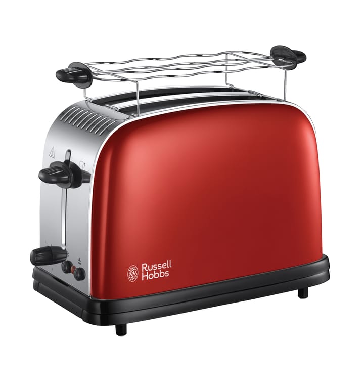 Colours Red 2 viipaleen leivänpaahdin, Punainen Russell Hobbs