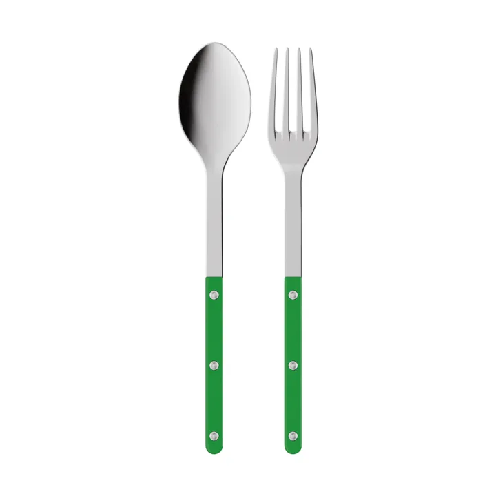 Bistrot solid tarjoiluottimet 2 osaa - Garden green - SABRE Paris