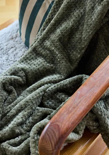 Anni fleecepeitto 130x170 cm - Vihreä - Sagaform