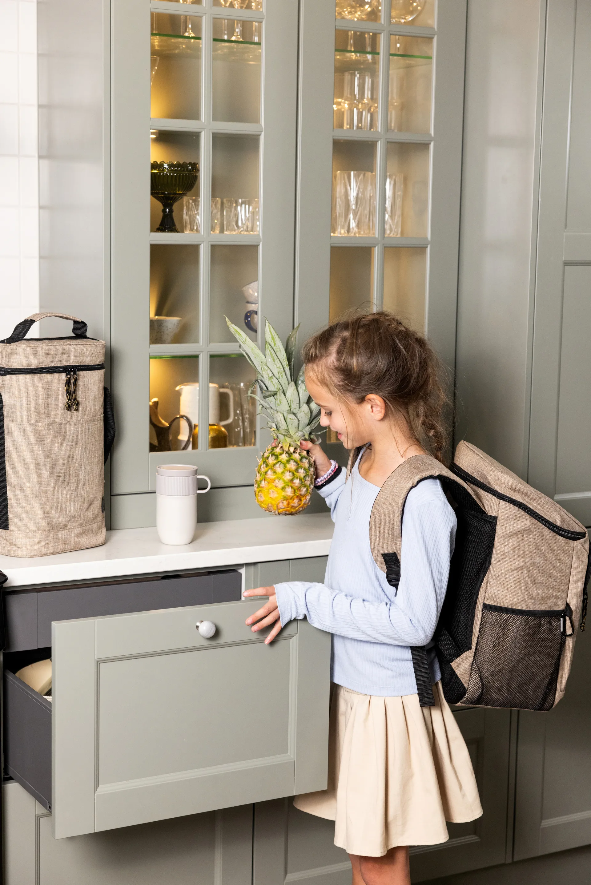 City kylmälaukku 21 L, Beige Sagaform