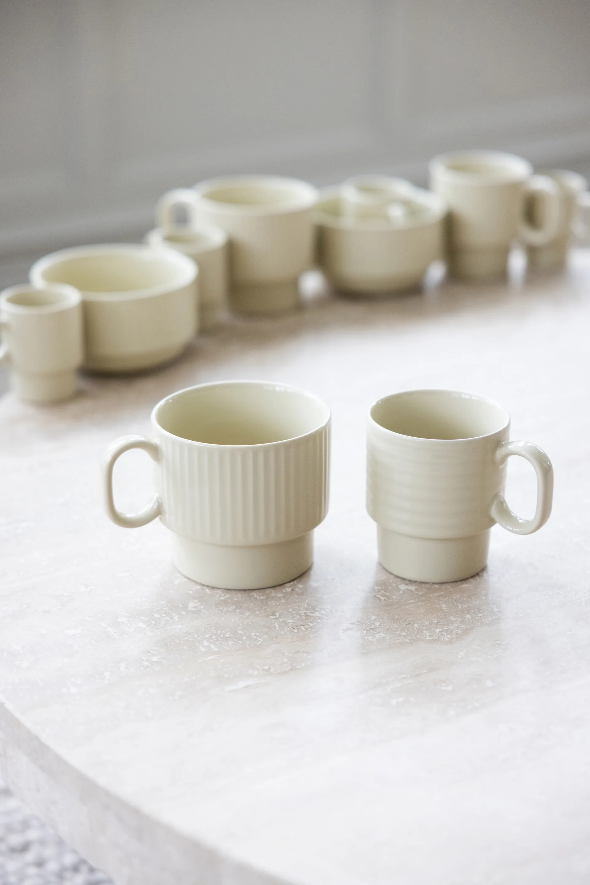 Coffee & More kahvimuki 2 kpl, Beige Sagaform