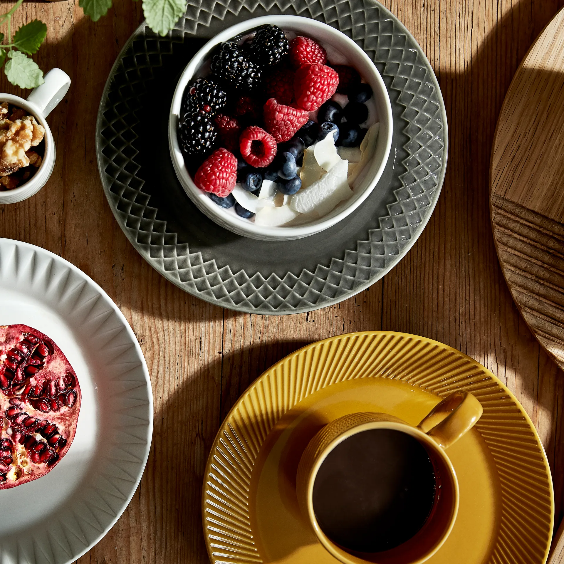 Coffee & More leipälautanen, Keltainen Sagaform