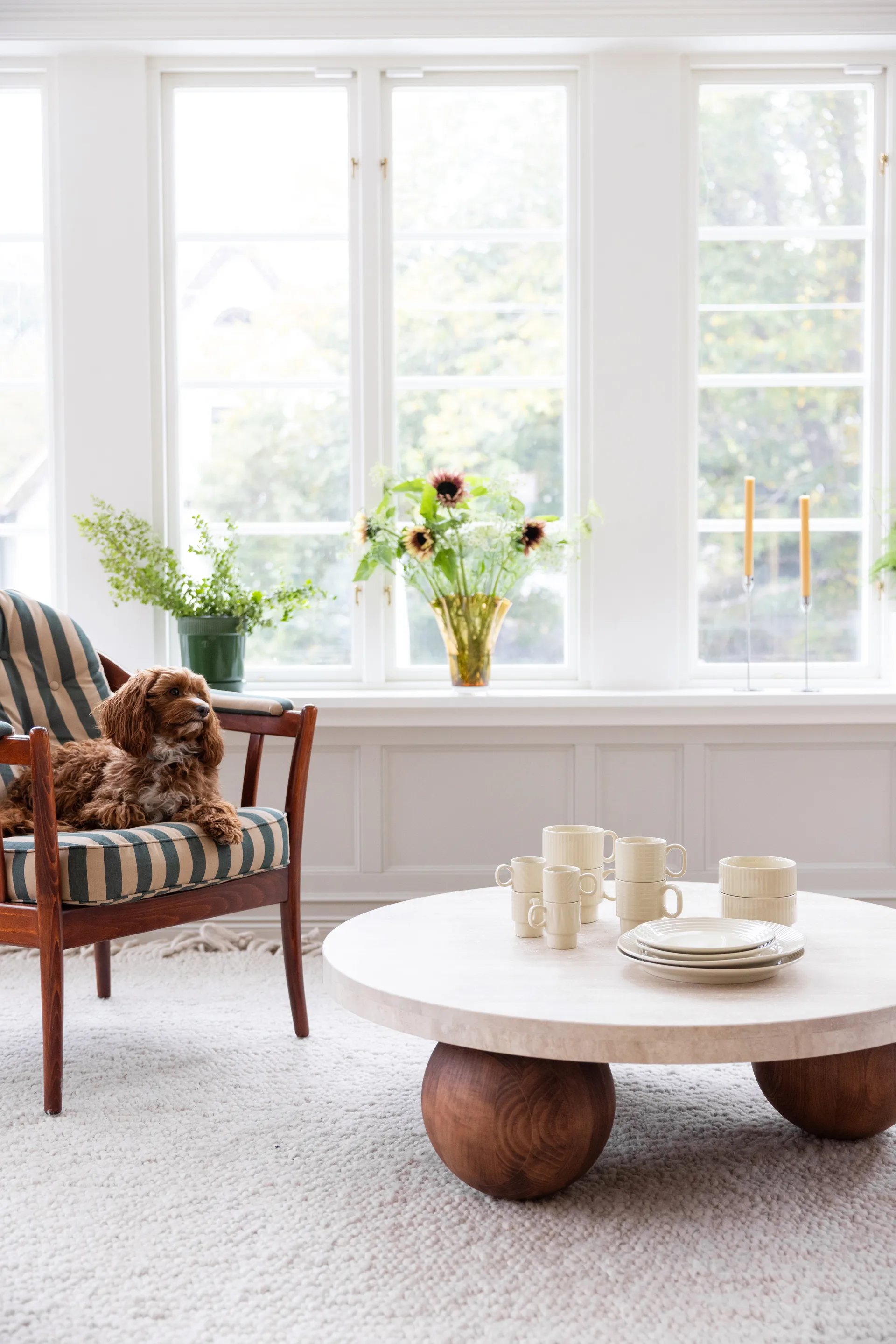 Coffee & More teemuki 2 kpl, Beige Sagaform