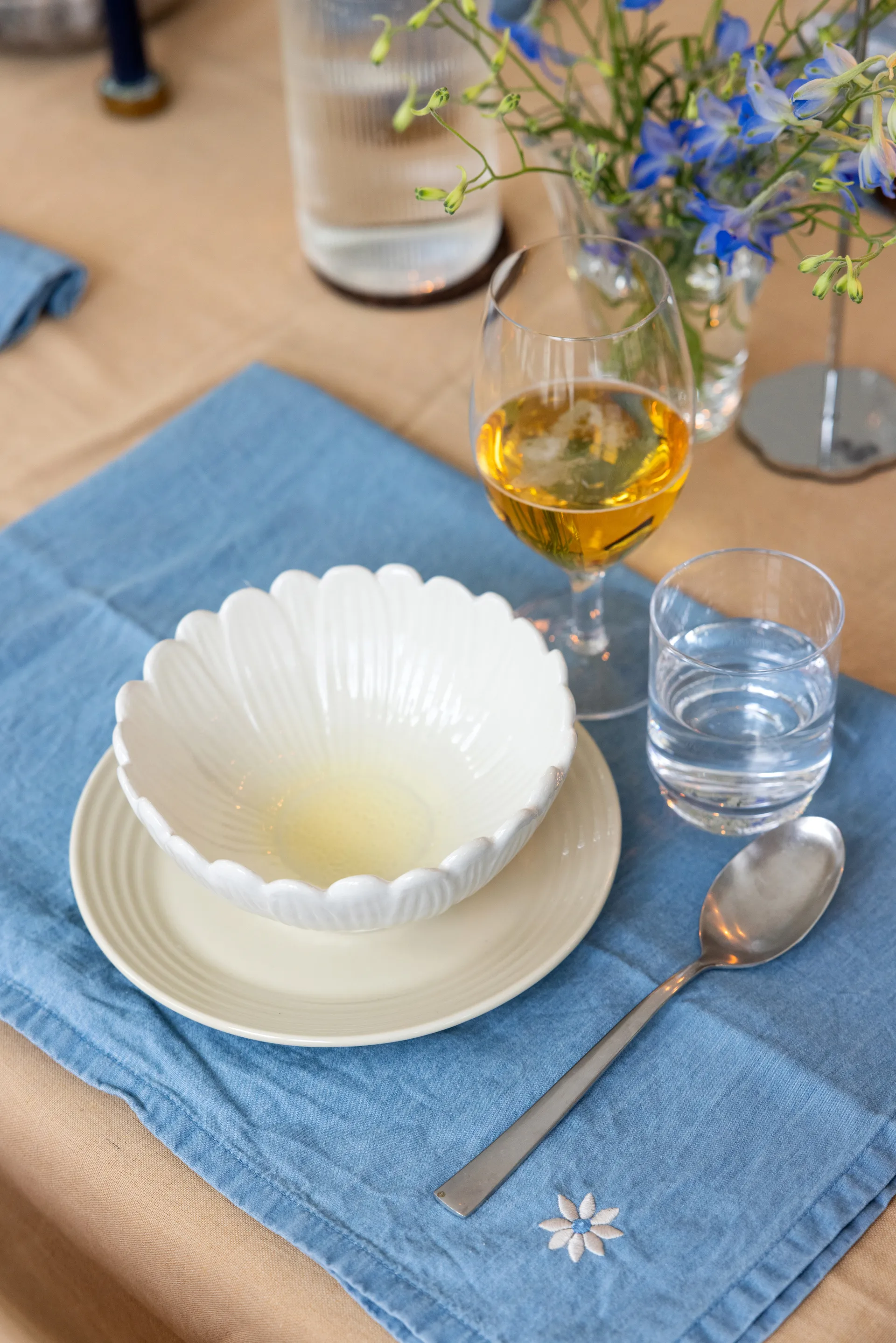 Dagny syvä kulho pieni Ø16 cm, Valkoinen Sagaform