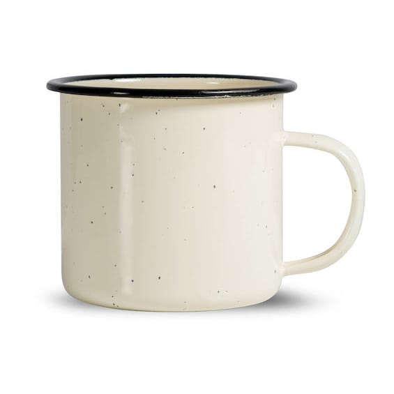 Doris emaloitu muki 35 cl - Beige - Sagaform