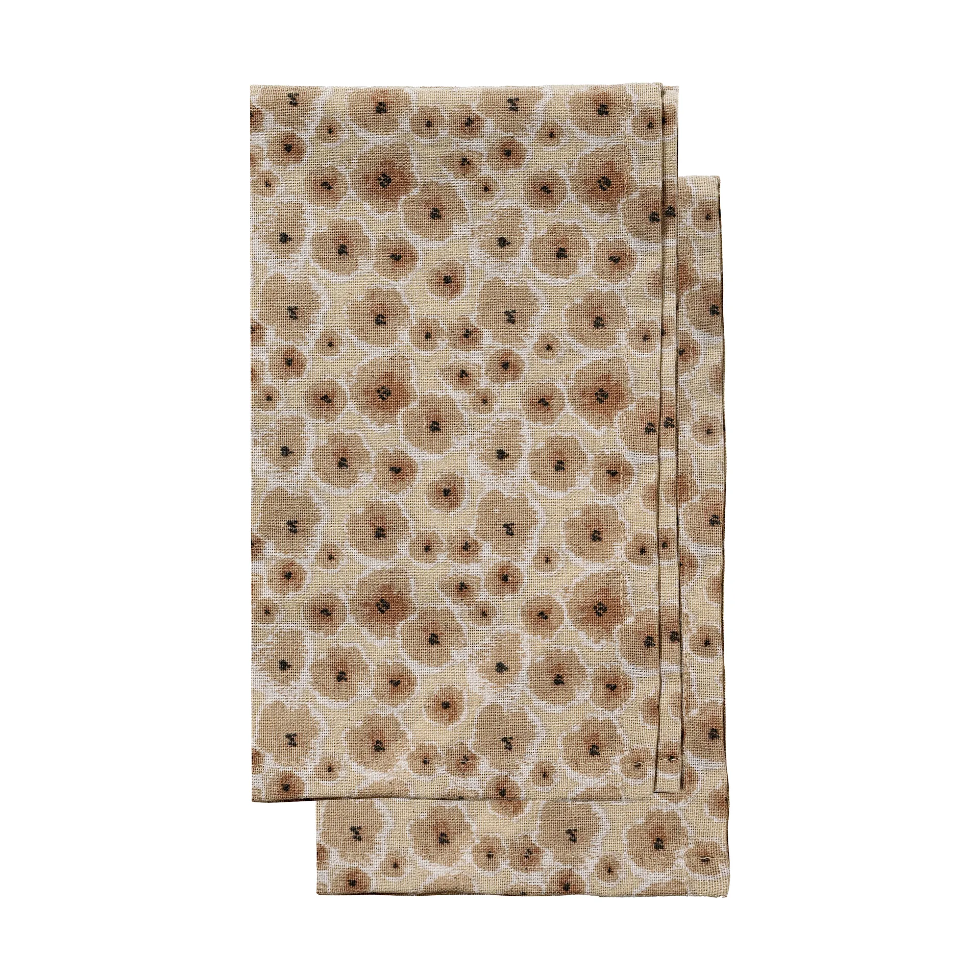 Edith keittiöpyyhe 50x70 cm 2-pack, Sekoittunut beige Sagaform