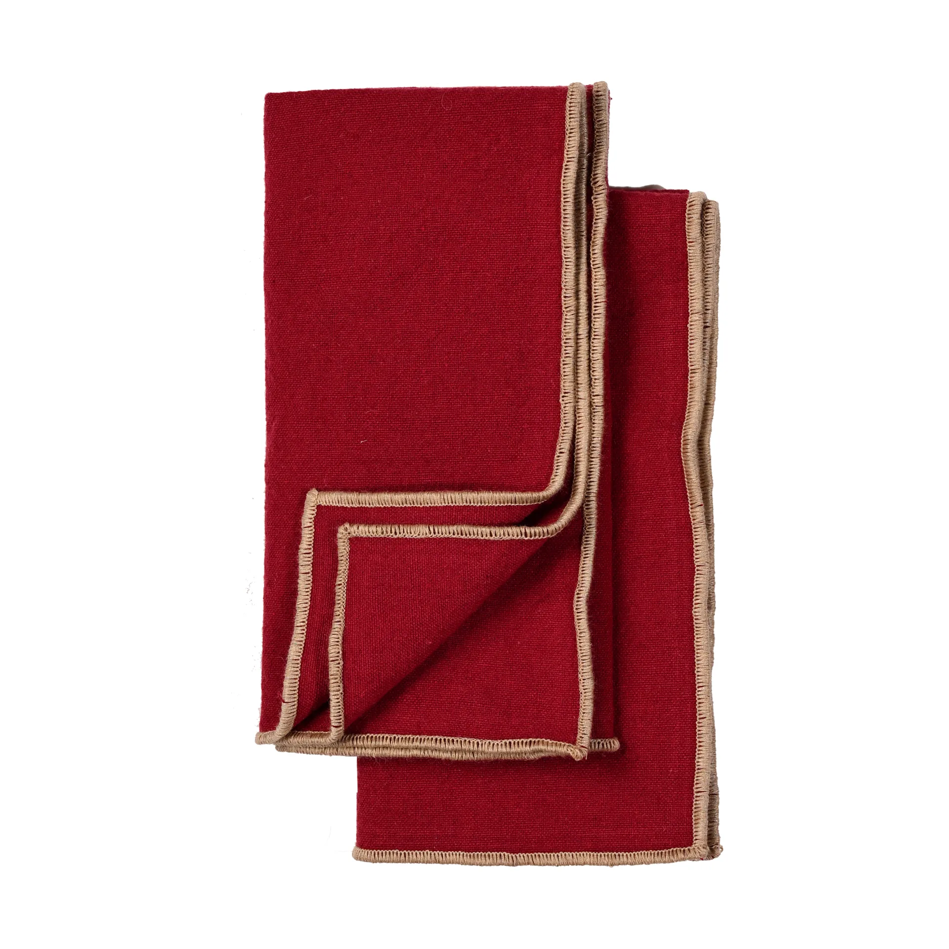 Edith servetti 45x45 cm 2-pack, Viininpunainen Sagaform