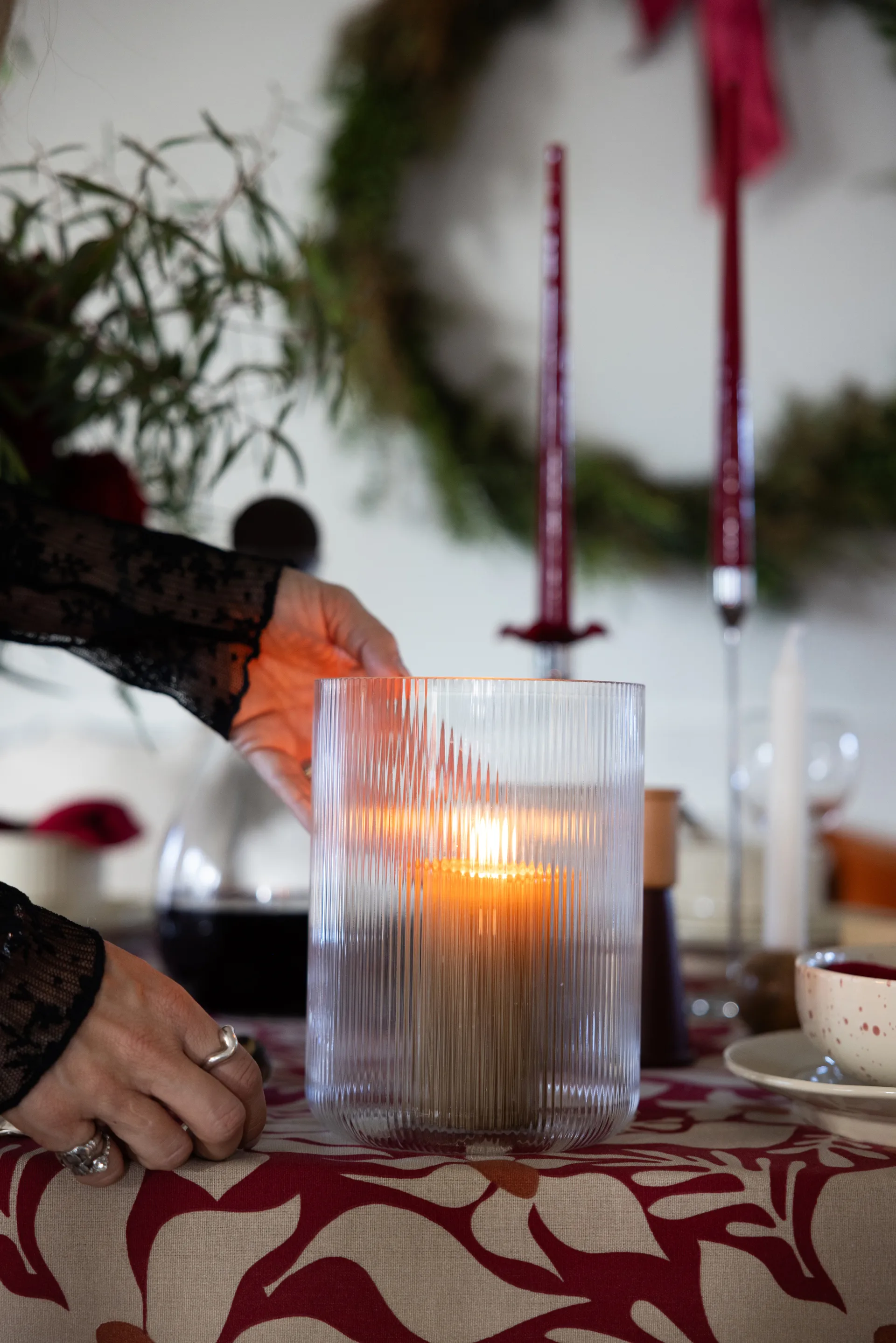 Sagaform Blanka maljakko/viilennin Ø15x20 cm, Selkeä Sagaform