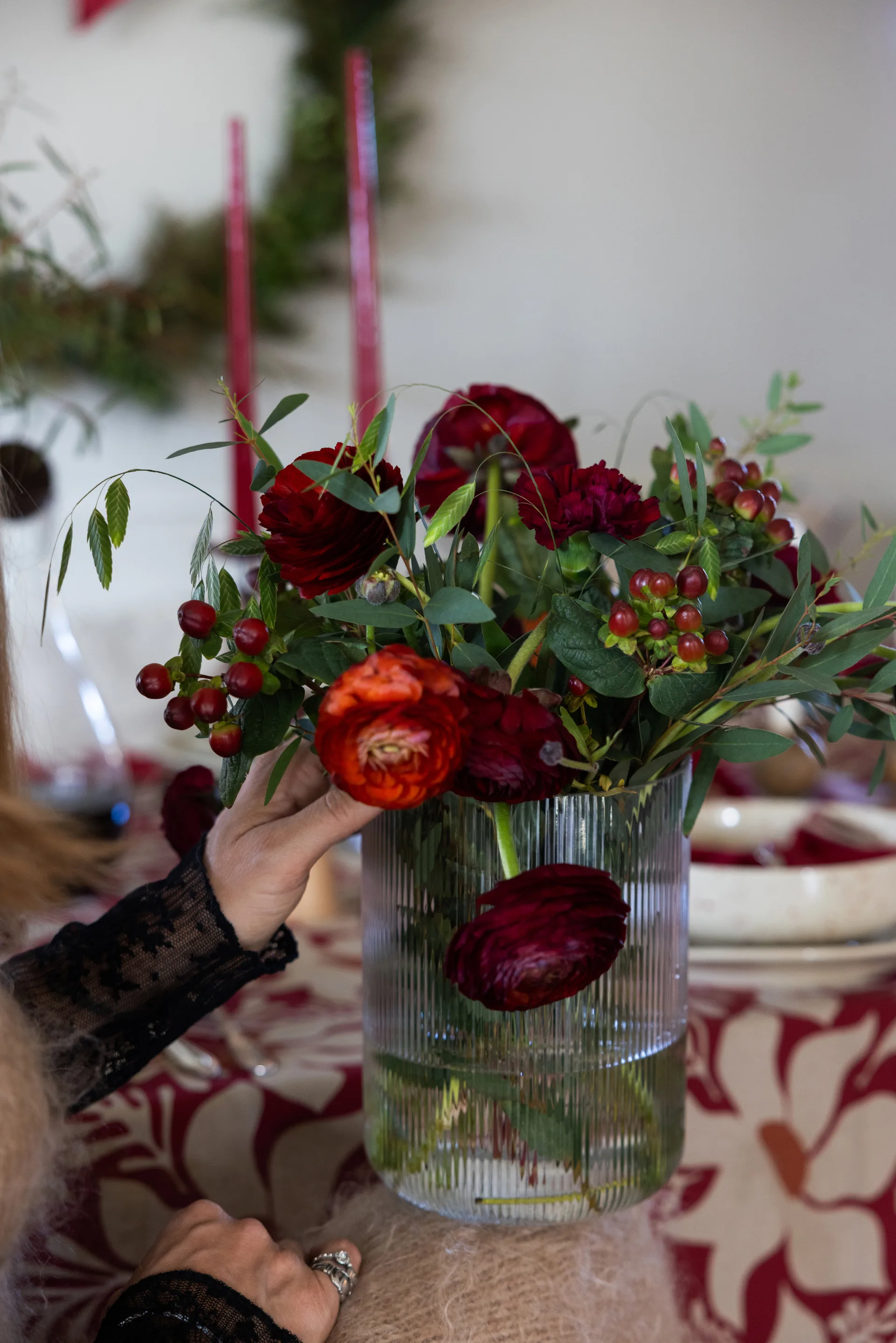 Sagaform Blanka maljakko/viilennin Ø15x20 cm, Selkeä Sagaform