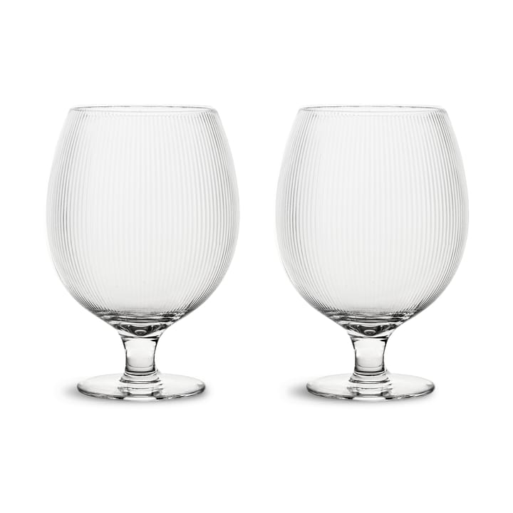Sagaform Blanka olutlasit 50 cl 2-pack - Selkeä - Sagaform