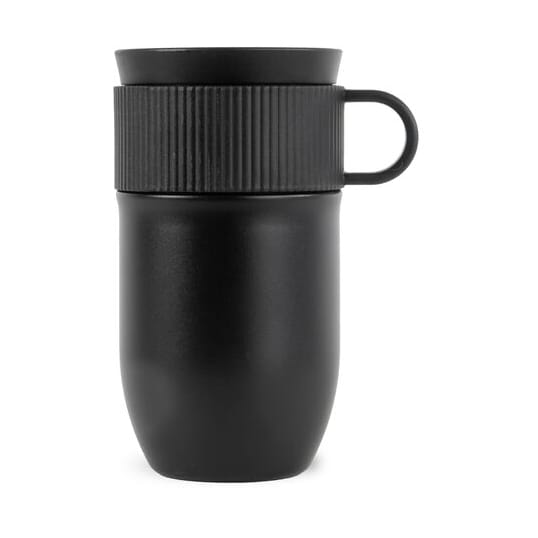 Ted automuki termosmuki 28 cm - Musta - Sagaform