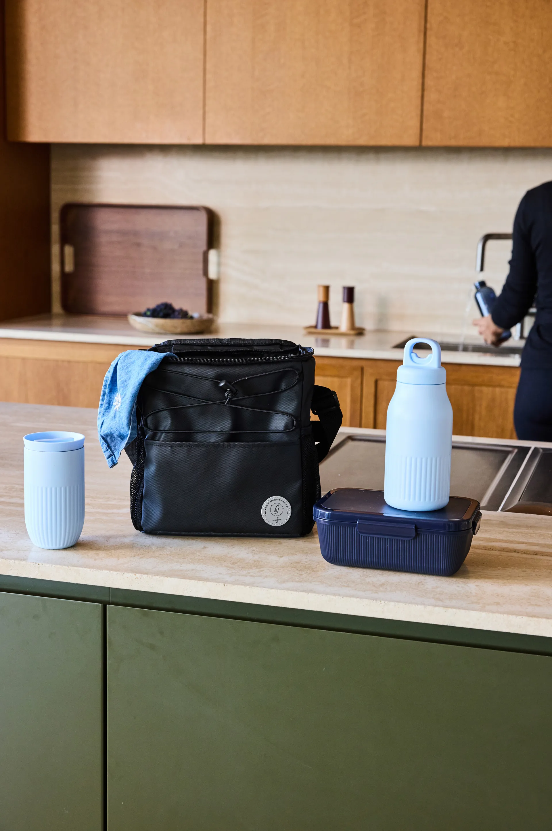 Tina eväsrasia 1,1 l, Sininen Sagaform