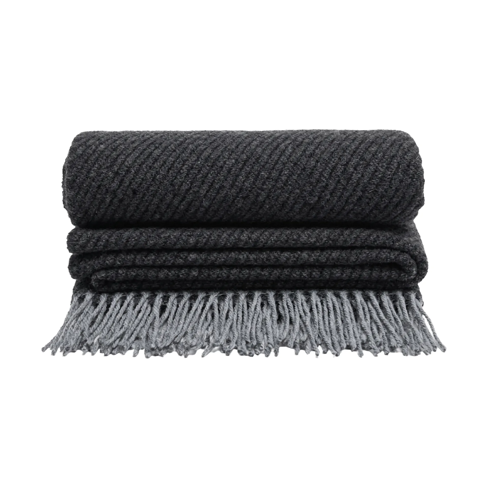 Sagaform Ulli viltti 130x170 cm Harmaa raidallinen | Alk. 89,00 €