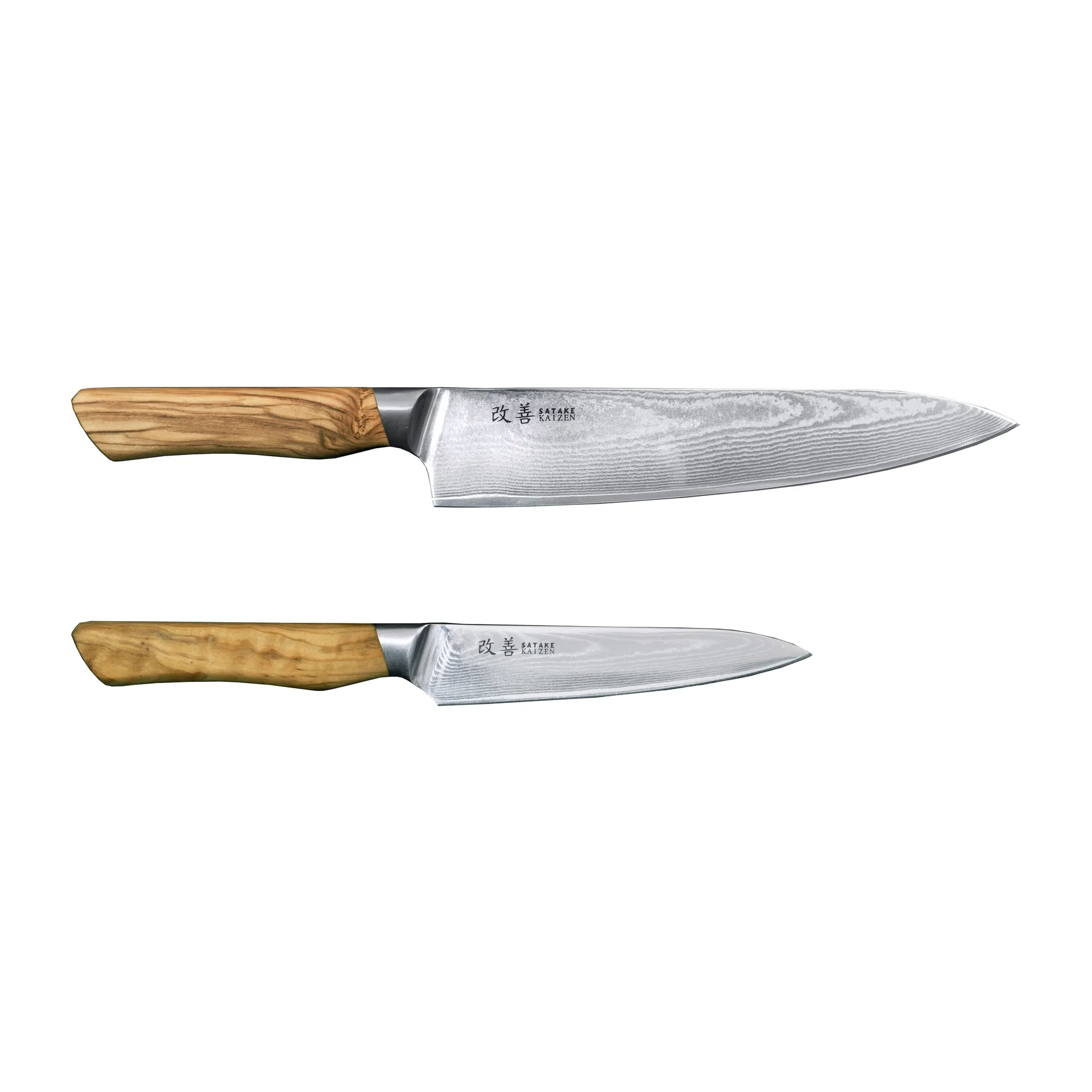 Kaizen veitsisetti Gyoto 18 cm & Petty 12 cm, 2 osaa Satake