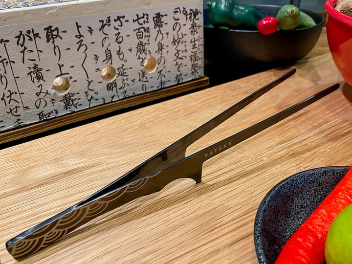 Satake Hibachi -keittiöpihdit, Ruostumaton teräs Satake