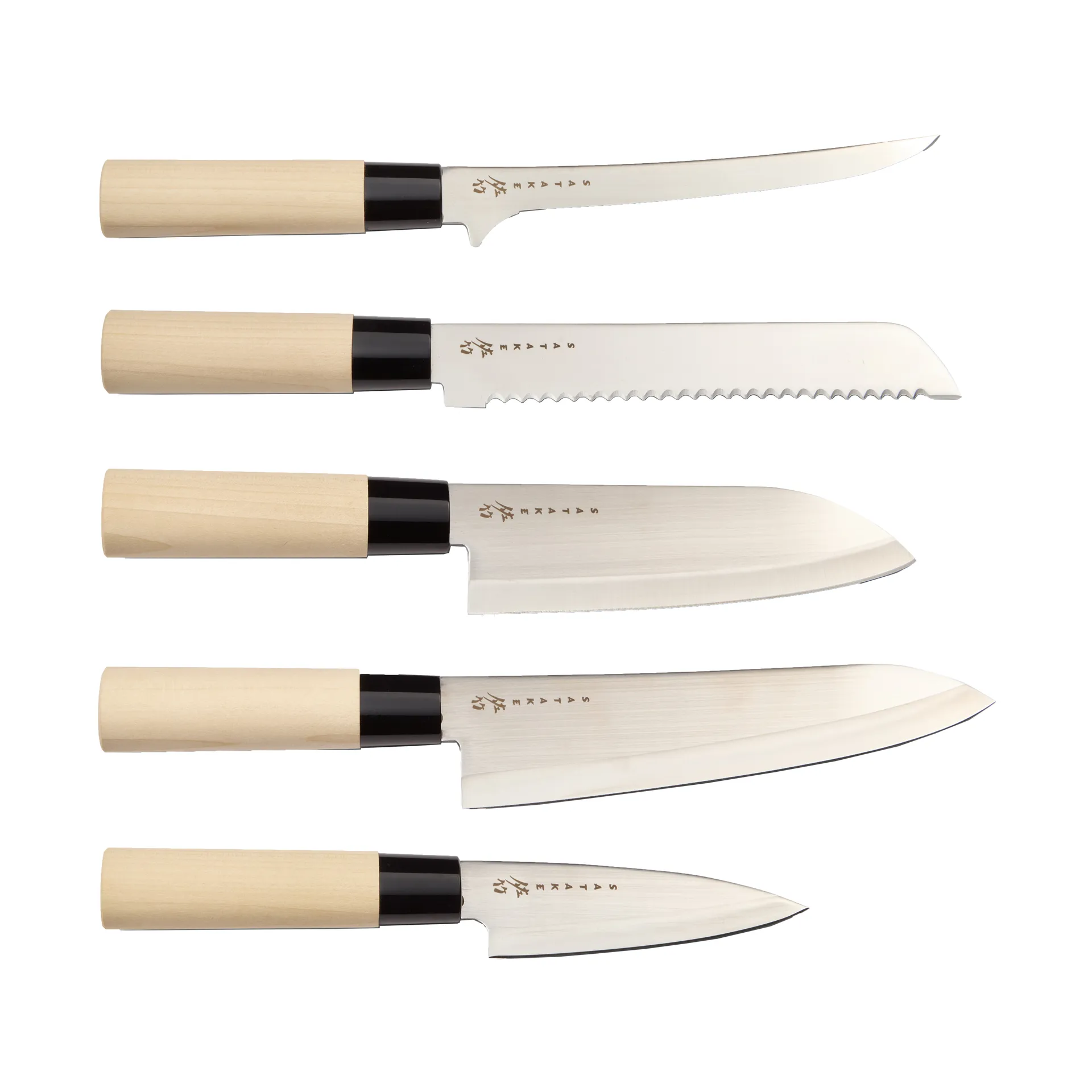 Satake Houcho Balsaboksi, 5 osaa Satake