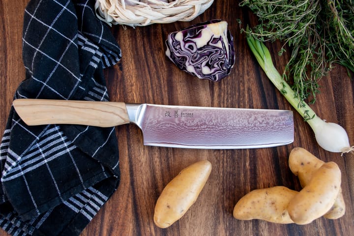 Satake Kaizen Nakiri -vihannesveitsi, 16 cm Satake