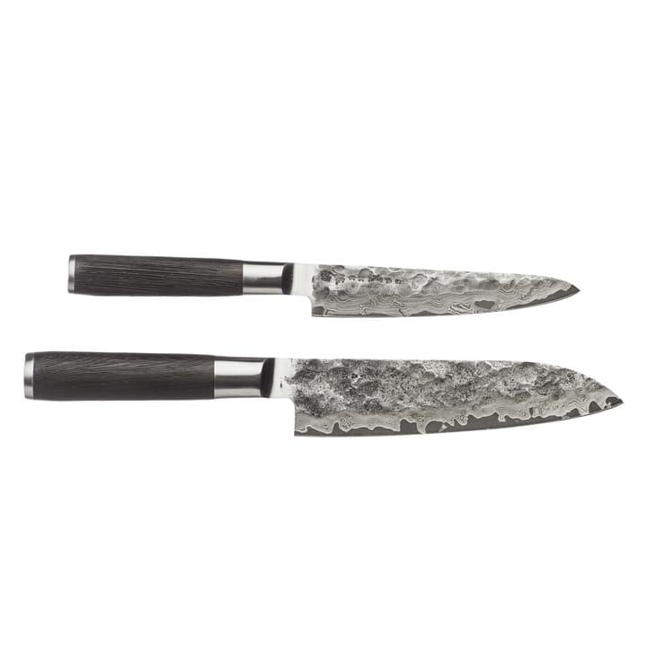 Satake Kuro -veitsisetti - santoku & petty, 2 osaa Satake