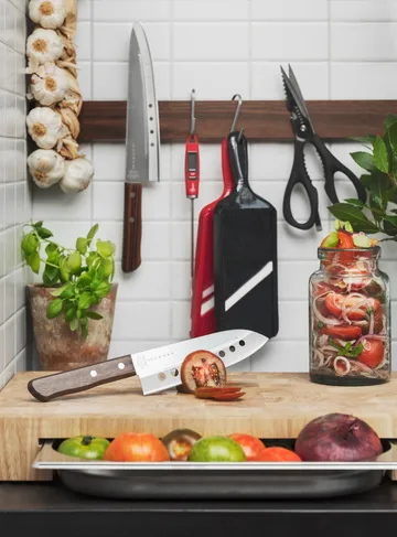 Satake magneettilista 50 cm - Saksanpähkinä - Satake