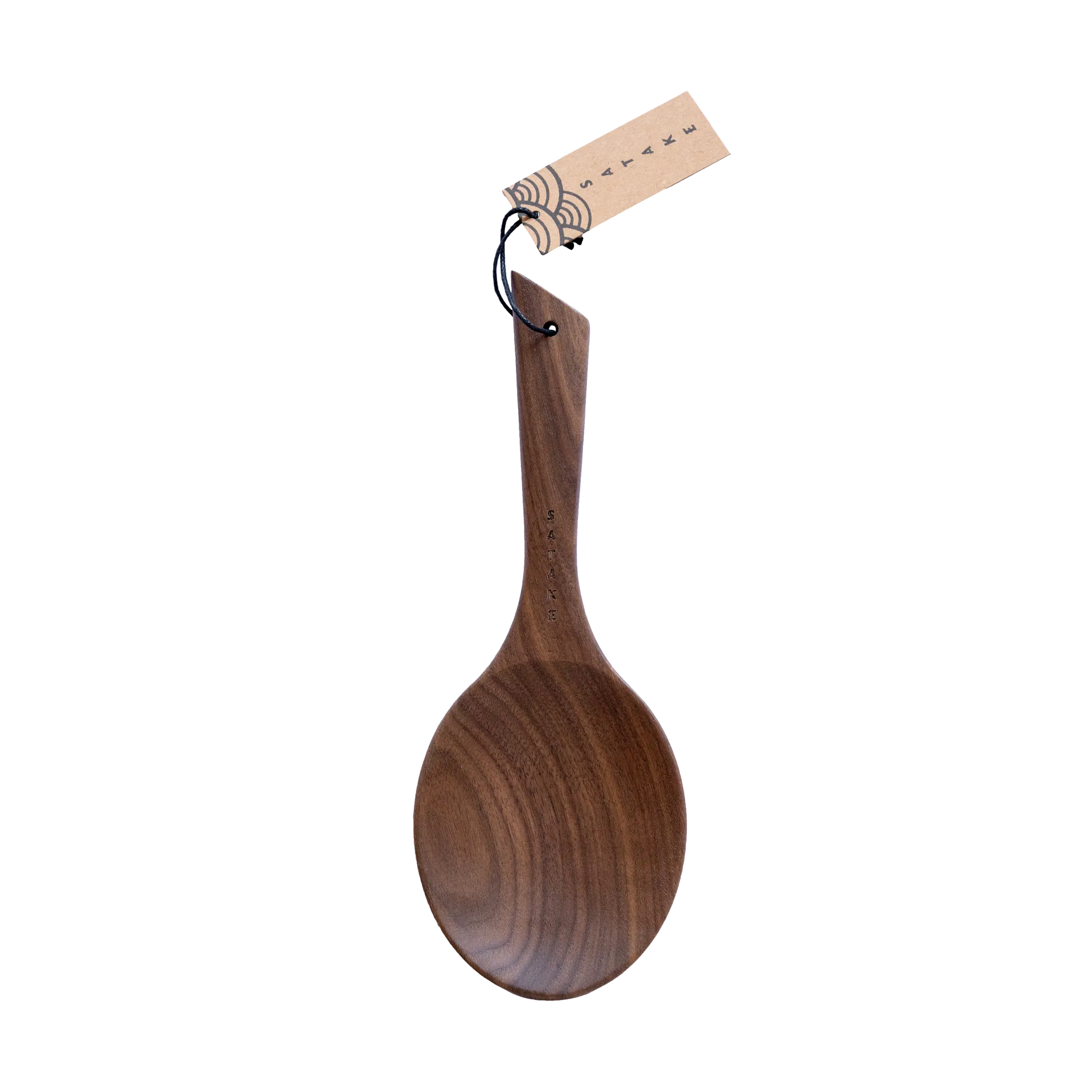 Satake riisilusikka 24 cm, Pähkinäpuu Satake