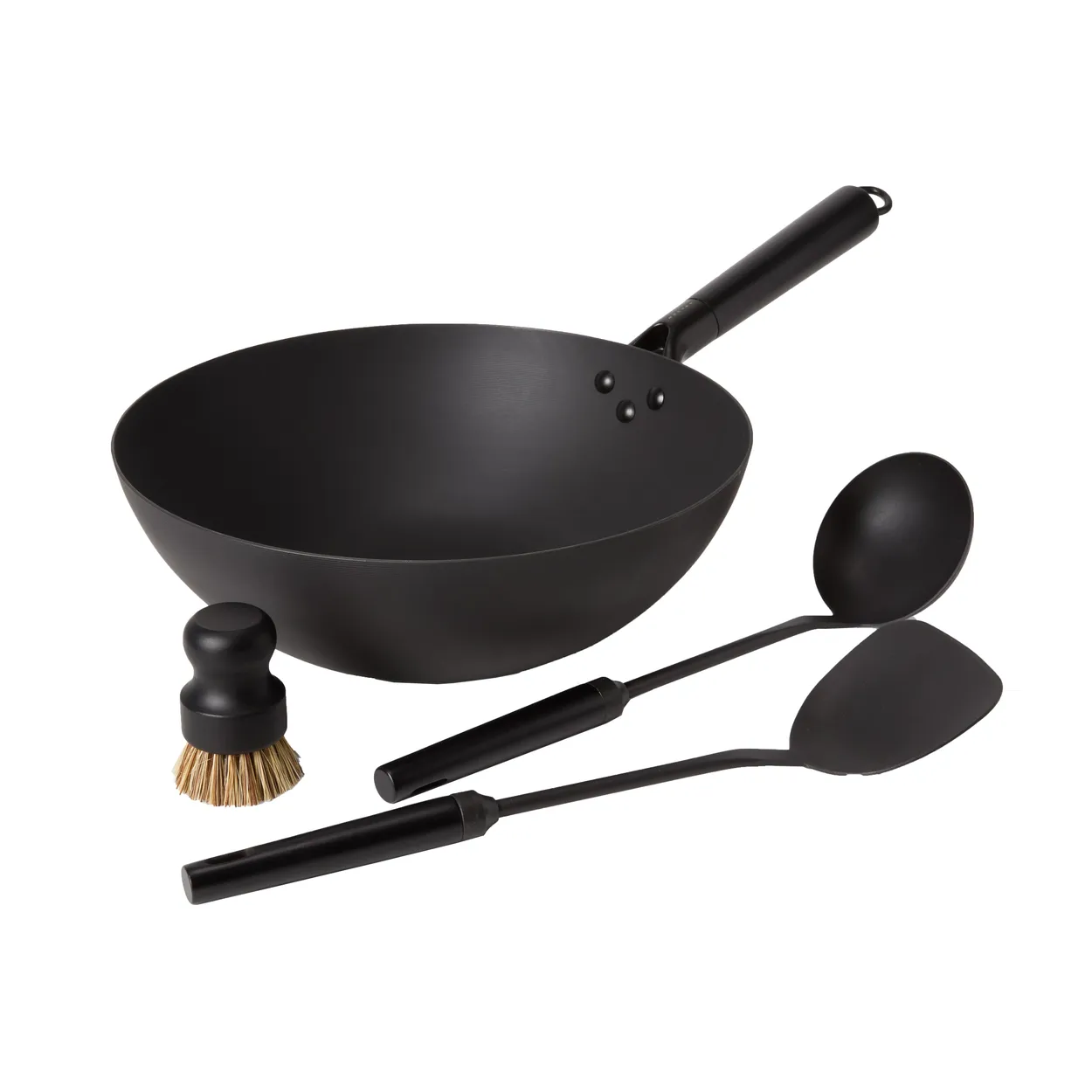 Satake Satake wok-sarja hiiliteräs 57 cm